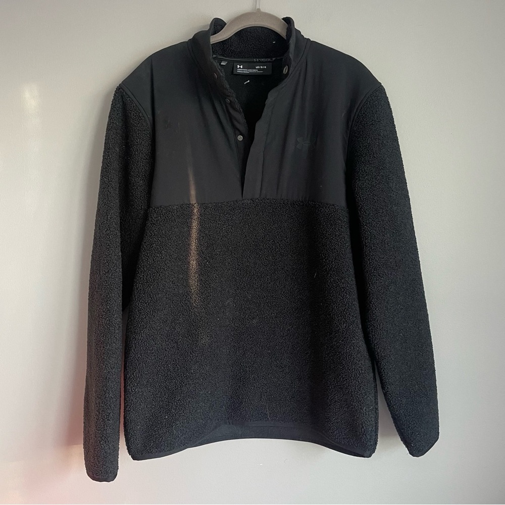 Men’s Under Armour Snap Neck Fleece Pullover